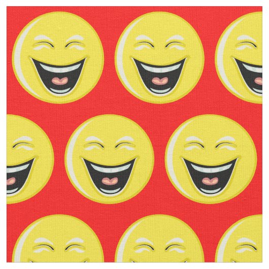 笑顔の鮮やかな赤 ファブリック (クローズアップ)