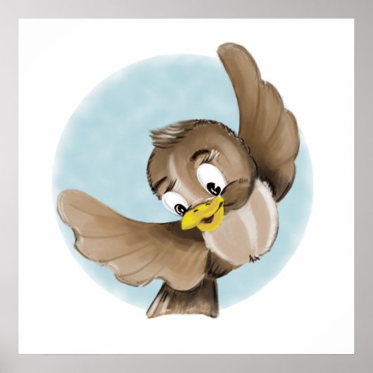 笑顔の鳥 ポスター (正面)