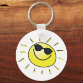 笑顔のSunキーチェーン キーホルダー (正面)