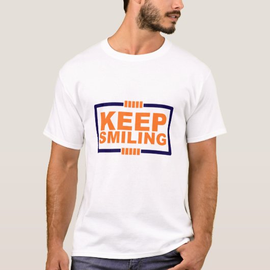 笑顔を忘れずに Tシャツ (正面)