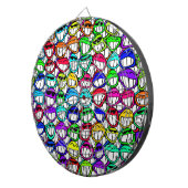 笑顔カッコいいの顔 ダーツボード (正面右)