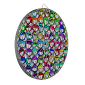 笑顔カッコいいの顔 ダーツボード (正面左)