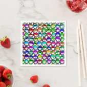 笑顔カッコいい顔群 スタンダードカクテルナプキン (インサイチュ)