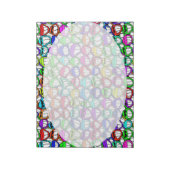 笑顔カッコいい顔群 ノートパッド (回転)