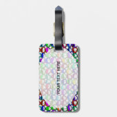 笑顔カッコいい顔群 ラゲッジタグ (裏面縦)