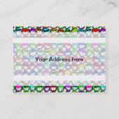 笑顔カッコいい顔群 名刺 (裏面)