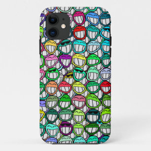 笑顔カッコいい顔群 iPhone 11 ケース