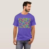 笑顔カッコいい顔群 Tシャツ (正面フル)
