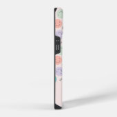 笑顔カラフルの幸せ顔模様 iPhoneケース (右側面)
