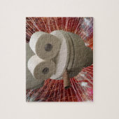 笑顔トイレ顔 ジグソーパズル (縦)