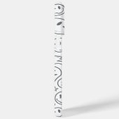 笑顔モダン顔スマイルパタスタイリッシューン白 Case-Mate iPhoneケース (裏面 / 右)