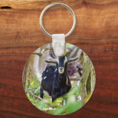 笑顔ヤギ キーホルダー (正面)