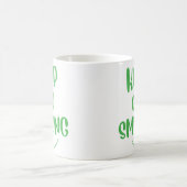 笑顔保で コーヒーマグカップ (中央)