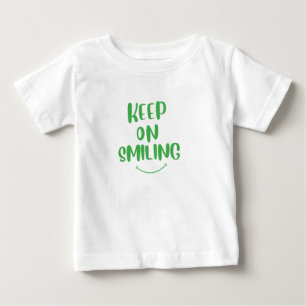 笑顔保で ベビーTシャツ