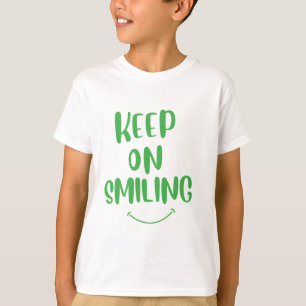 笑顔保で Tシャツ