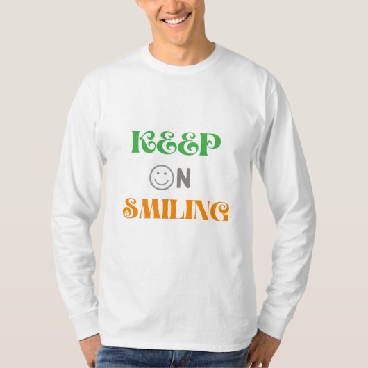笑顔保で Tシャツ (正面)