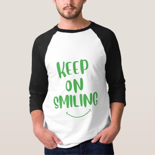 笑顔保で Tシャツ (正面)