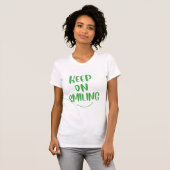 笑顔保で Tシャツ (正面フル)