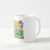 笑顔保の幸せ自然マグカップ コーヒーマグカップ (正面右)