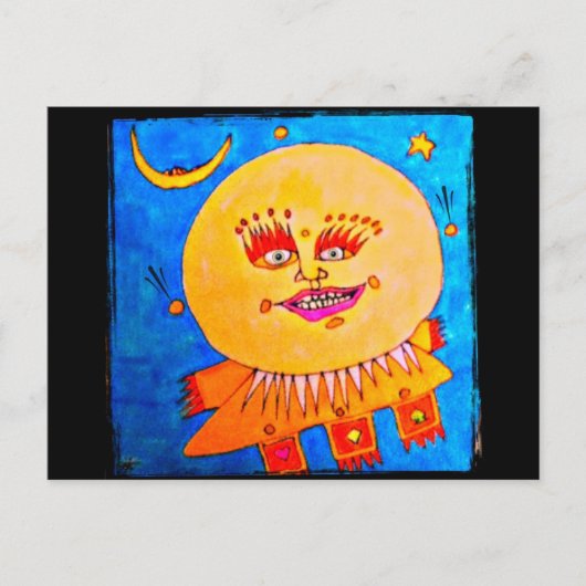 笑顔保の絵はがき ポストカード (正面)