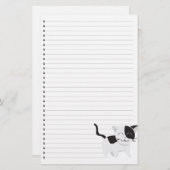 笑顔子猫並みペット文房具 便箋 (正面/裏面)