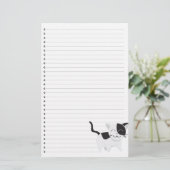 笑顔子猫並みペット文房具 便箋 (スタンド正面)