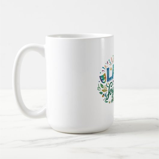 笑顔解放 コーヒーマグカップ (左)