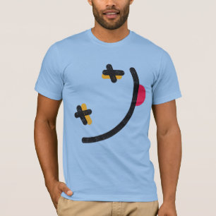 笑顔間抜け顔絵文字 Tシャツ