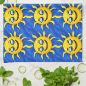 笑顔顔サニーサン キッチンタオル (折り畳み)