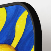 笑顔顔サニーサン ピックルボールラケット (左詳細)