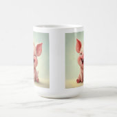 笑顔顔ベビーピグマグカップ コーヒーマグカップ (中央)