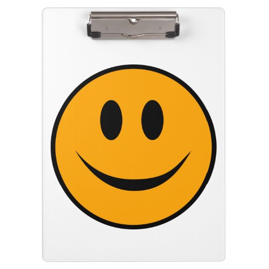 笑顔顔絵文字 クリップボード (正面)
