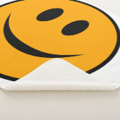 笑顔顔絵文字 シェルパブランケット (3/4)