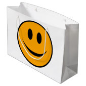 笑顔顔絵文字 ラージペーパーバッグ (裏面アングル)