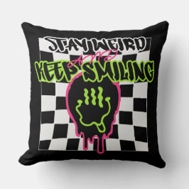 笑顔風変わりで保いる クッション