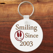 笑顔 キーホルダー (正面)
