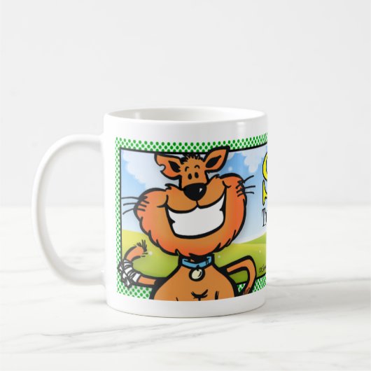 笑顔 コーヒーマグカップ (左)