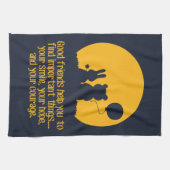 笑顔、希望、勇気 キッチンタオル (横)