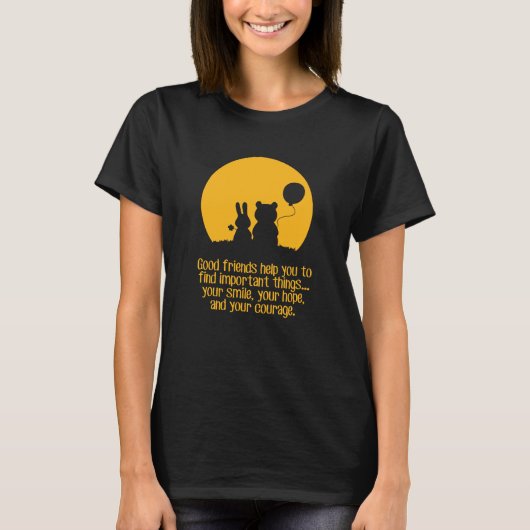 笑顔 希望 勇気 Tシャツ (正面)