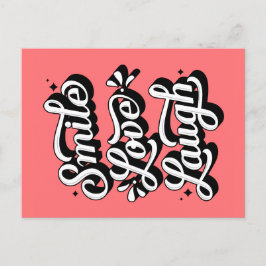 笑顔。愛.笑え。/ポストカード シーズンポストカード