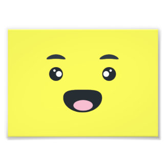 笑顔(絵文字) フォトプリント