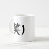 (笑) LOLスラング日本の語 コーヒーマグカップ (正面左)