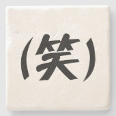 (笑) LOLスラング日本の語 ストーンコースター (正面)
