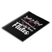 笛が大好きな女の子 ノートブック (左側)