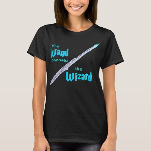 笛は魔法使いを選ぶ Tシャツ (正面)