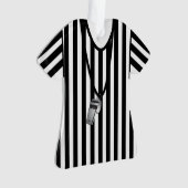 笛を持つ審判員 オーナメント (正面)