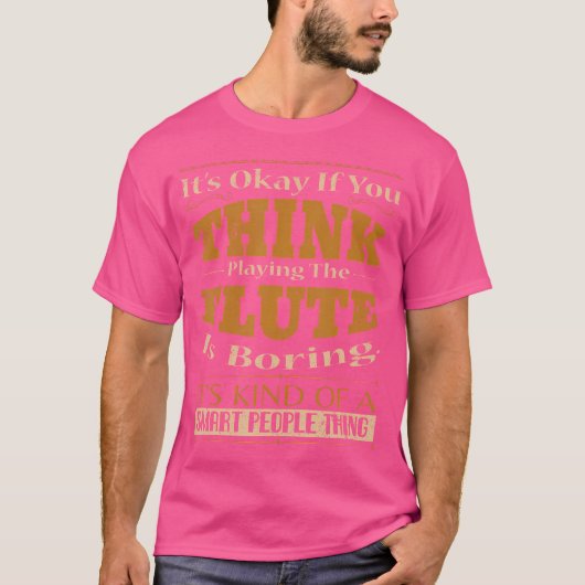 笛遊の一種の人頭が切れる物だ Tシャツ (正面)