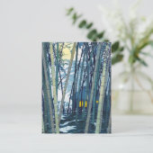 笠松四郎竹in初夏アート ポストカード (スタンド正面)