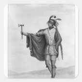 笠置インディアン スクエアシール (正面)