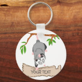 符号を持つオポッサム キーホルダー (正面)